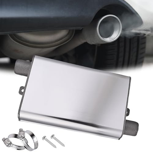 24 MM Abgasschlauch Schalldämpfer Klemmenhalterun Diesel: PRITOK Edelstahl Standheizung mit Verdickten Clips und Schrauben, für Diesel Heizung Auto Auspuffanlagen Dieselheizung Luft Diesel