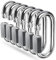 Quick Link 304 Stainless Steel Heavy Duty Clips Chain Connector Repair Link Buckle for Swing Outdoor Camping
