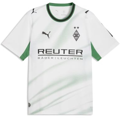 PUMA Offizielles Heimtrikot „Home 25/26“ | Borussia Mönchengladbach | Kurzarm, dryCELL, Recyceltes Material, Gladbach Trikot