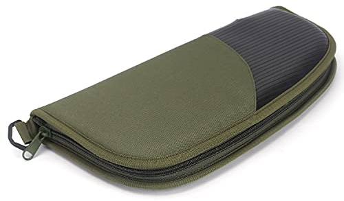 Tourbn Tourbon Pistolentasche aus Nylon, weich gepolstert, Reißverschluss, 35,6 cm, für Schießstand