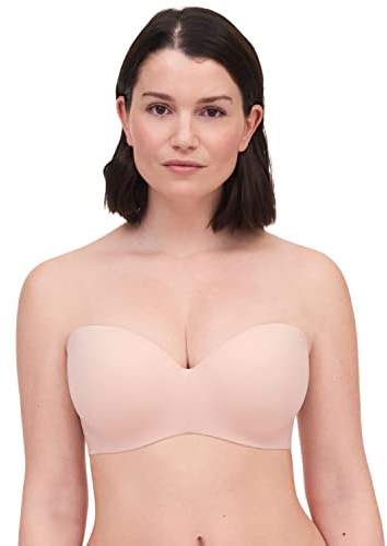 Chantelle Comfort Strapless Convertible Bra Rose 38E