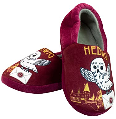 Harry Potter Girls Slippers Hedwig