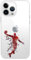Blingy's Schutzhülle für iPhone 14 Pro, cooles Basketball-Muster, lustiges Sport-Design, transparent, weiches TPU, transparent, 15,5 cm (6,1 Zoll), Basketball Dunk)