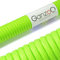 Ganzoo Paracord 550 Seil Neon-Grün 4mm Schnur Typ 3, Nylon & Polyester, ideal für Basteln von Hundeleine Halsband Armband/Camping Survival und Outdoor 3 Meter Allzweckseil 7 Innenstränge