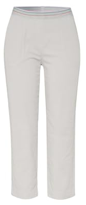 Toni Damen Dehnbund-Hose »Sue« mit gestreiftem Gummizug Sue 38 Light Grey | 813