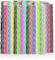 50 Pièces De Pailles Filetées Colorées, Pailles En Plastique, Pailles Réutilisables, Pailles À Boissons (Couleurs Aléatoires)