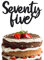 Happy 75th Birthday Cake Topper Seventy five Birthday Cake Toppers, 75th Cake Topper for Men,75 Cake Topper For Women, 75th birthday decorations,75th Birthday Cake Topper