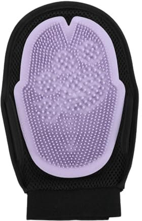 Genérico Hundetoilette, Reinigungshandschuhe für Tiere, Massage und Enthaarungshandschuhe: Zubehör für die Pflege von Tieren, Pferden, Kaninchen, Chiopour für das Bad und den