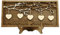 reamhome Placca in legno per albero genealogico, decorazione intagliata con nome della famiglia, 5