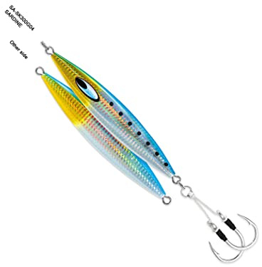 Daiwa Jig Saltiga SLK Metaljig SA-SK110G04 Saltiga SLK Metaljig, 113,4 g, 7/0 Assist Haken, Sardine