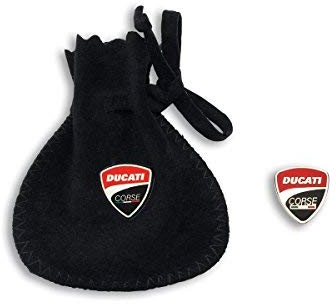 Ducati Anstecker Schwarz Modern Stift mit Sicherheitsnadel