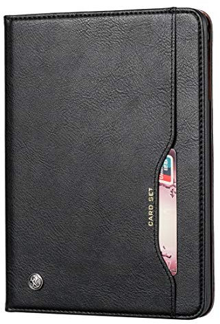 Replacement Tablet Case, Full Coverage Shockproof Knead Skin Texture Horizontal Flip Leather Case Cover Shell for iPad 9.7 2018/2017 / Air/Air 2/Pro 9.7, with Photo Frame & Holder & Card Slots & W
