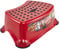 keeeper Cars Tritthocker, Ab ca. 3 bis ca. 14 Jahre, Anti-Rutsch-Funktion, Tomek, Kirsch-Rot