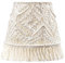SOLUSTRE Makramee Stoff Pendelleuchte Lampenschirm Boho Deko Lampe Stoffschirm Textilschirm für Deckenleuchte Kronleuchter Tischlampe Wandlampe Stehlampe Wohnzimmer Schlafzimmer Landhaus Dekoration