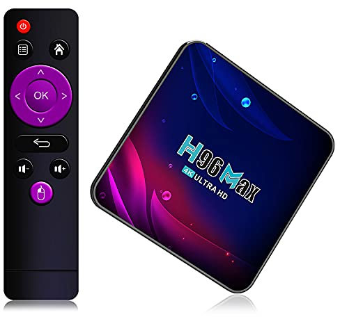 Xilibod H96Max V11 Android 11.0 TV Box 2GB RAM 16GB ROM Penta-Core Mali-450 GPU RK3318 Quad-Core 64bit CPU H.265 4K VP9 Decoder 2.4G/5G WiFi BT4.0 Smart TV Box - Model No.: H96max V11 2GB 16GB