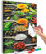 murando - Malen nach Zahlen Gewürze auf Löffeln Küche Kräuter 40x50 cm Malset mit Holzrahmen auf Leinwand für Erwachsene Kinder Gemälde Handgemalt Kit DIY Geschenk Dekoration
