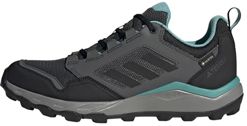 adidas Damen Tracerocker 2.0 Gore-TEX Trail Running Shoes Trailrunning-Schuhe, Grey Six/Core Black/Grey Three, 40 2/3 EU