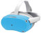 Silikon-Schutzhülle Shell Case für Pico 4 VR Headset Kopfschutz Anti-Scratches für Pico Neo 4 Zubehör (blau)