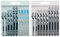 Bosch Accessories 10 pièces Jeu de lames de scie sauteuse Basic for Wood and Metal & 10pcs. Kit Lames Scie Sauteuse