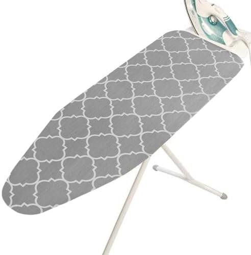 FmtwPhn 110 x 34 cm, rivestimento standard con bordo elastico, fodera in cotone spesso resistente al ferro da stiro, resistente alla combustione e allo sporco