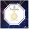 Bixorp Sternzeichen Zwillinge Halskette - Sternzeichen-Medalion aus Edelstahl in Gold – Zodiac-Halskette auf Geschenkkarte