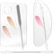 Clear Acrylic Makeup Palettes with Spatula 2 Sizes Foundation Mixing Palette for Makeup Artists and Women