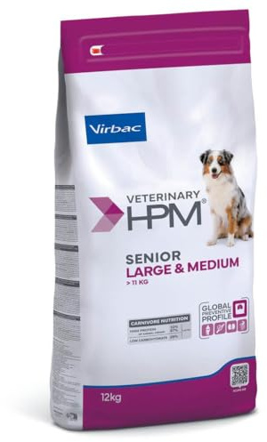 Veterinary HPM Senior Large & Medium Dog 12 kg