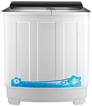 Twin Tub Washing Machine, Large Capacity, 430W Washing Power, 160W Dehydration Power