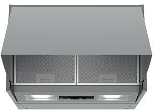 Neff D64MAC1X0B N 30, Wall-mounted Integrated cooker hood 60 cm Silver