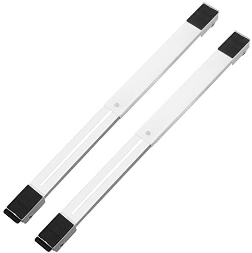 SPARES2GO Universal Washing Machine/Tumble Dryer Extendable Trolley Rollers (40-63cm, Max 160kg)