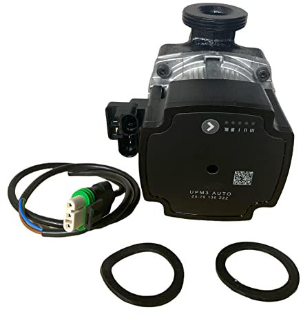 Grundfos UPM3 Auto 25-70 H130 ZZZ High Efficiency 1.5 Inch Pump Compatible with Grundfos Underfloor Heating Manifolds - Hanicks