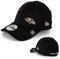 New Era Baseball Caps -39THIRTY Cap -Flawless Team Logo -MLB -NFL -NBA -Chicago Bulls -Lakers -Raiders -Yankees -Dodgers -Chiefs -Buccaneers -Saints -Sox -49ers (Baltimore Ravens, S)