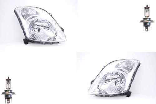 Johns, Scheinwerfer Halogen passend für Suzuki Swift SG 02/05- mit H4 Satz Links Rechts