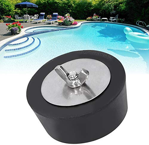 MOUMOUTEN Bouchon d'hivernage, Extension en Caoutchouc de Piscine pour Accessoires de raccord d'hiver de tuyauterie de Piscine 63 mm