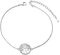 LINSTER Bracelet de cheville arbre de vie pour femme en argent Sterling 925 réglable pied cheville Bracelet plage bijoux cadeaux pour femme