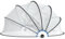 Tidyard Dôme de Piscine Rond Housse Couverture de Piscine Protection de Piscine Tente de Piscine 467x234 cm PVC