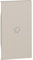 Tasto campanella serigrafia BTICINO KM01MH2D Living Now2 moduli Sand