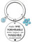 LUODAN Cadeau Marraine Porte clef Cadeaux Marraine Porte-clés de Marraine Cadeaux Demande Annonce Naissance Baptême Communion Cadeau Surprise Noël (3)