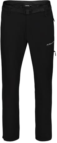 Alpine PRO OKEM Herren Outdoor Hose, Wanderhose, Freizeithose, Regenhose, Trekkinghose, Atmungsaktiv, Wasserabweisend, Funktional Hose, Komfortable Passform, Flexibles Material (56)