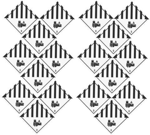 HOMOCONO 150PCS Lithium Ion Battery Caution Labels Writable Transport Handling Instruction Stickers Warning Stickers for Safe Shipping Accident Prevention