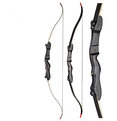 Set RAGIM Black LARP - 68 Zoll - 28 lbs - Recurvebogen