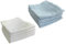 M.M.C. 10er Pack Mullwindeln | Spucktücher 100% Baumwolle - Stoffwindeln Mulltücher fürs Baby | ÖKO-TEX zertifiziert, 80x70 cm (5 Weiß, 5 Blau)