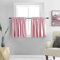 DONREN Rideaux courts roses pour chambre de fille – Rideaux occultants unis avec passe-tringle pour chambre d'enfant (106,7 x 76,2 cm, 2 panneaux)