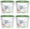 Ocean Free Pro 70% Isopropyl Alcohol Disinfection Wipes - Tub of 400 - Multi Purpose Medical Grade Professional IPA based Disinfection - Made in the UK (Pack of 4)