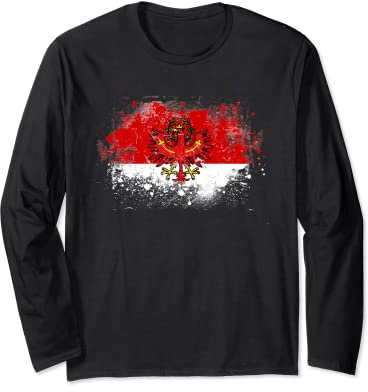 Tiroler Flagge Fahne Für Einen Tiroler Und Österreicher Langarmshirt