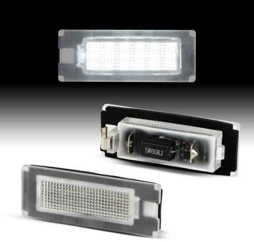 Modifycar LED-Kennzeichenbeleuchtung für Fiat Ducato | Citroen Jumper | 250 | ab 2006 + Canbus SMD Kennzeichenbeleuchtung weiß