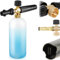XFLYP Einstellbare Schaumkanone, 1L schaumflasche Lanze Einstellbarer Seifenspender mit K Serie K2 K3 K4 K5 K6 K7 Hochdruckreiniger Schaumpistole Seifenspender für Autowäsche
