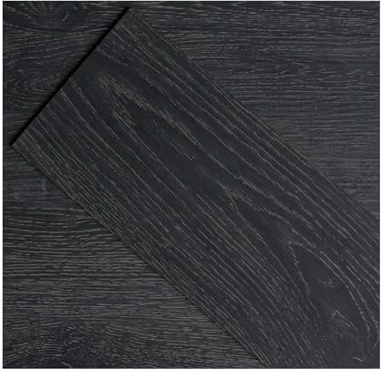 ATOPOSE Self Adhesive Vinyl Flooring Plank | 36 - Pack 5.02 m² - Nero | Wood Look | Peel and Stick Waterproof for Bedroom Living Room Kitchen Laundry Room Indoor Residential Area