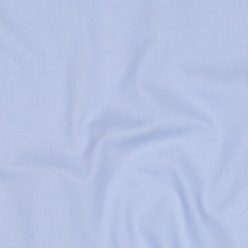 VmG-Store Baumwollstoff Uni 100% Baumwolle Oeko-Tex Meterware ab 50cm über 70 Farben zur Auswahl (104 Light Blue Lavender, 100 x 148cm)