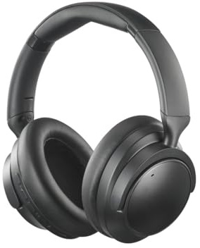 Hama, Spirit Silent Bluetooth Over-Ear Kopfhörer, Hybrid ANC, Micro, Bag Blk